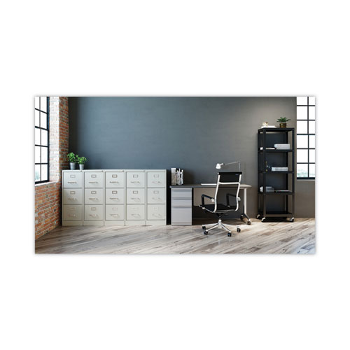 Picture of Three-Drawer Economy Vertical File, Letter-Size File Drawers, 15" x 22" x 40.19", Light Gray