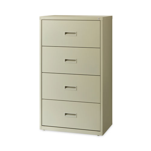 Picture of Lateral File Cabinet, 4 Letter/Legal/A4-Size File Drawers, Putty, 30 x 18.62 x 52.5