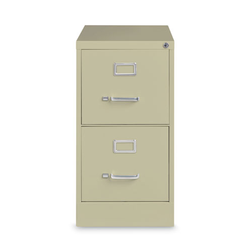 Picture of Two-Drawer Economy Vertical File, Letter-Size File Drawers, 15" x 26.5" x 28.37", Putty