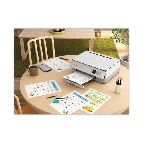 Picture of PIXMA TR7020a WH Wireless All-in-One Inkjet Printer, Copy/Print/Scan, White