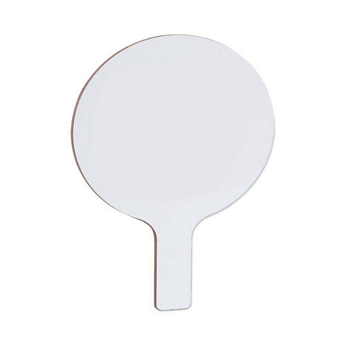 Picture of Dry Erase Paddle, 9 x 5, White Surface, 12/Pack