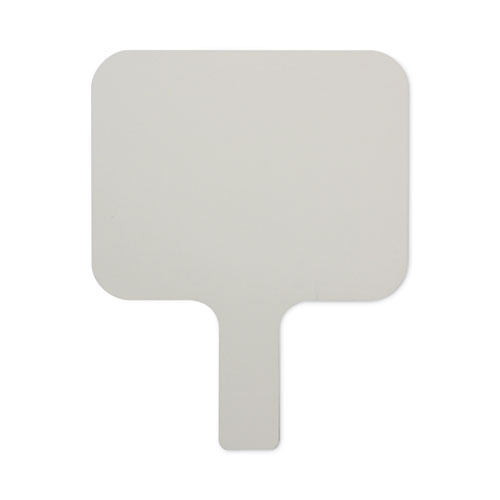 Picture of Dry Erase Paddle, 9.75 x 8, White Surface, 12/Pack