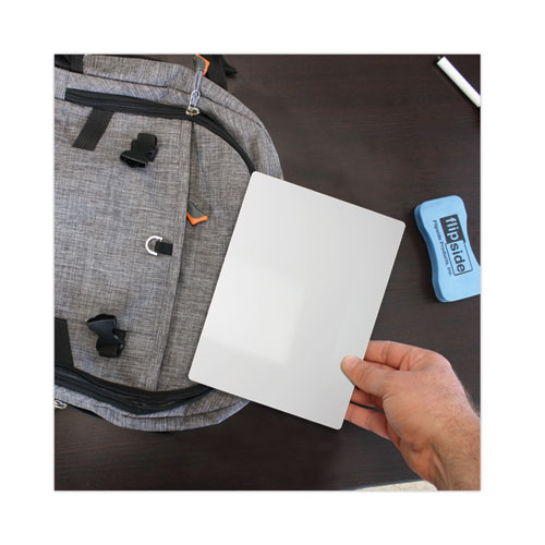 Picture of Two-Sided Dry Erase Board, 7" x 5", White Surface, 24/Pack