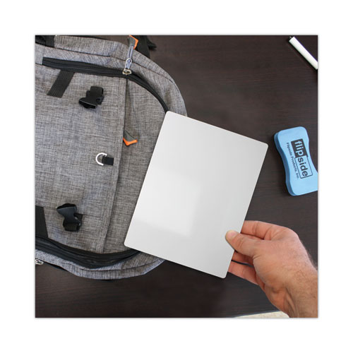 Picture of Dry Erase Board, 5" x 7", White Surface, 12/Pack