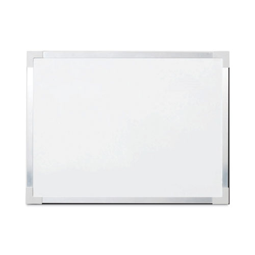 Picture of Framed Dry Erase Board, 48 x 36, White Surface, Silver Aluminum Frame