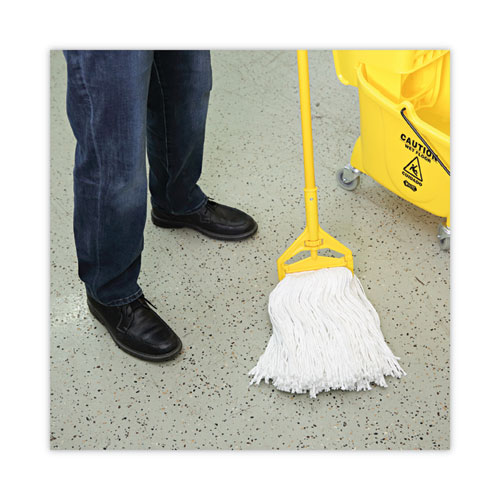 Picture of Premium Cut-End Wet Mop Heads, Rayon, 16oz, White, 12/Carton