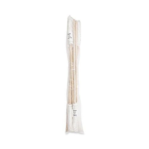 Picture of Handle/Deck Mops, #12 White Rayon Head, 48" Natural Wood Handle, 6/Pack