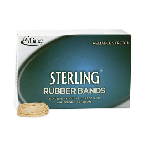Picture of Sterling Rubber Bands, Size 14, 0.03" Gauge, Crepe, 1 lb Box, 3,100/Box