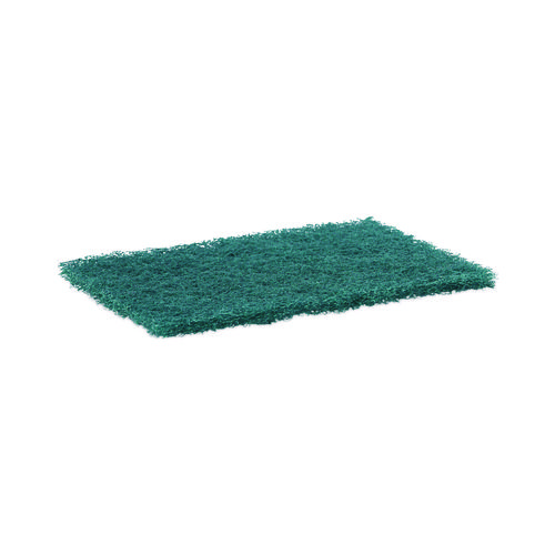 Picture of Heavy-Duty Scour Pad, 6 x 9, Green 15/Carton