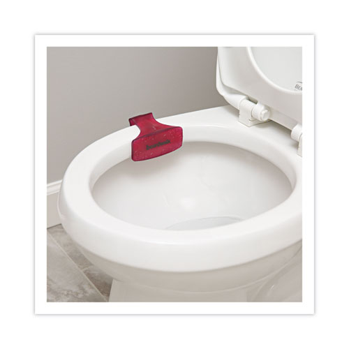 Picture of Toilet Bowl Clip, Spiced Apple Scent, Red, 12/Box