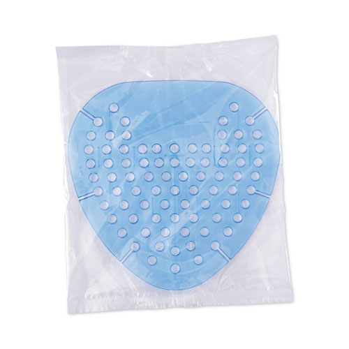 Picture of Gem Urinal Deodorizer Screen, Cotton Blossom Scent, Blue, 12/Box