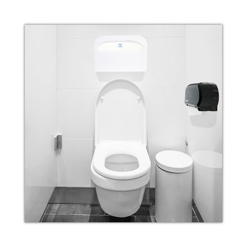 Picture of Toilet Seat Cover Dispenser, 16 x 3 x 11.5, White, 2/Box