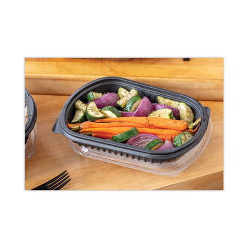 Picture of EarthChoice MealMaster Container, 16 oz, 8.13 x 6.5 x 1, Black, Plastic, 252/Carton