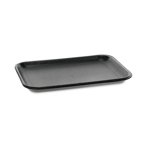 Picture of Supermarket Tray, #2S, 8.2 x 5.7 x 0.65, Black, Foam, 500/Carton