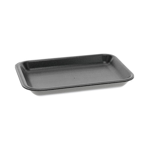 Picture of Supermarket Tray, #2, 8.2 x 5.7 x 0.91, Black, Foam, 500/Carton