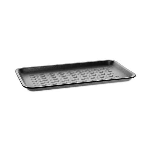 Picture of Supermarket Tray, #10S, 10.88 x 5.88 x 0.69, Black, Foam, 500/Carton