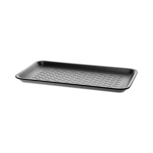 Picture of Supermarket Tray, #10S, 10.88 x 5.88 x 0.69, Black, Foam, 500/Carton