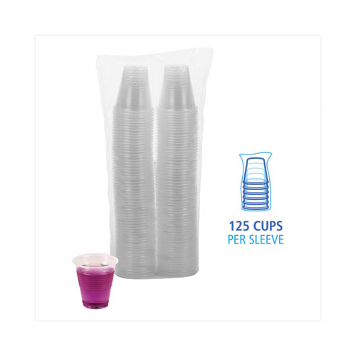 Picture of Translucent Plastic Cold Cups, 3 oz, 125/Pack