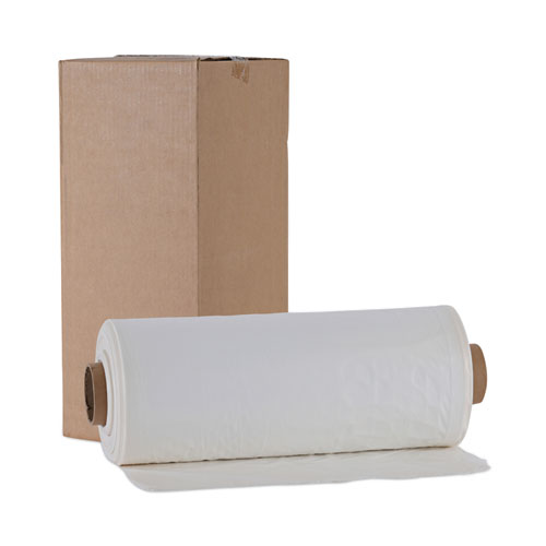 Picture of Industrial Drum Liners Rolls, 60 gal, 1.8 mil, 38" x 63", Clear, 75/Carton