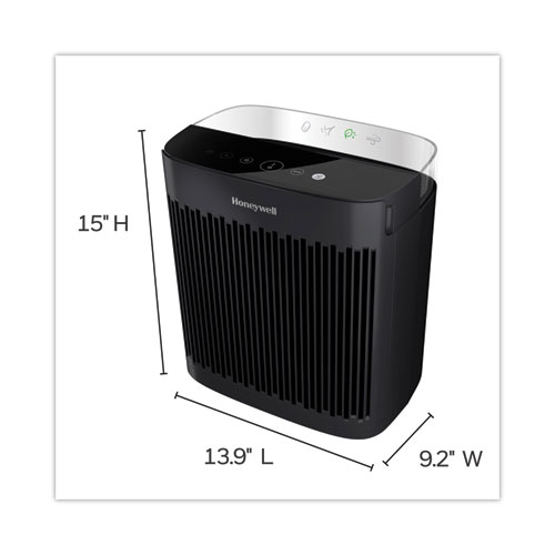 Picture of InSight HEPA Air Purifier HPA5100B, 190 sq ft Room Capacity, Black