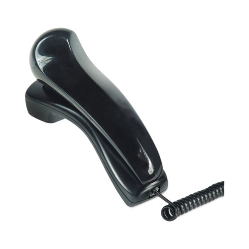 Picture of Standard Telephone Shoulder Rest, 2.63 x 7.5 x 2.25, Black