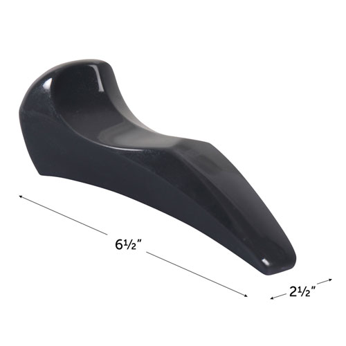 Picture of Softalk II Telephone Shoulder Rest, 2 x 6.75 x 2.5, Charcoal