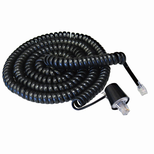 Picture of Twisstop Rotating Phone Cord Detangler, Black