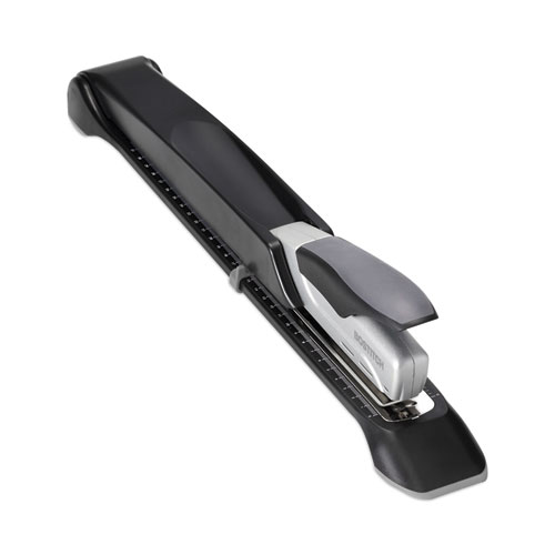 Picture of Long Reach Stapler, 25-Sheet Capacity, 12" Throat, Black/Silver