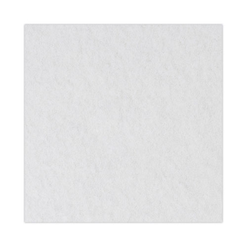 Picture of Polishing Floor Pads, 21" Diameter, White, 5/Carton