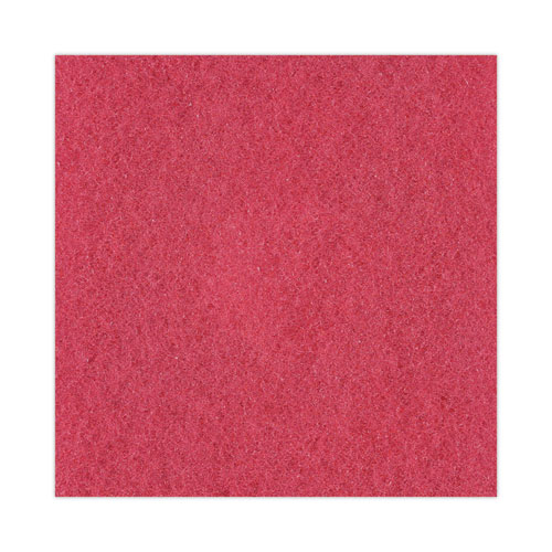 Picture of Buffing Floor Pads, 21" Diameter, Red, 5/Carton