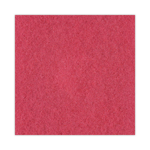 Picture of Buffing Floor Pads, 19" Diameter, Red, 5/Carton