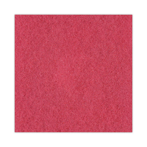 Picture of Buffing Floor Pads, 18" Diameter, Red, 5/Carton