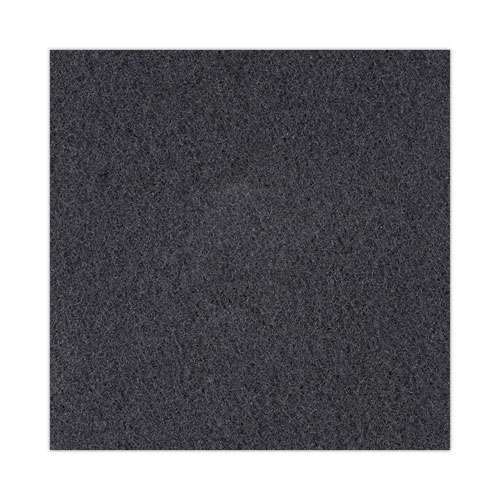 Picture of High Performance Stripping Floor Pads, 17" Diameter, Black, 5/Carton