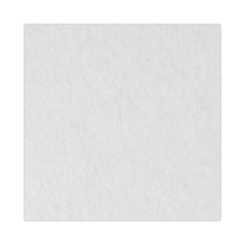 Picture of Polishing Floor Pads, 14" Diameter, White, 5/Carton