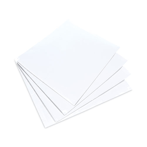 Picture of Walk-N-Clean Mat 60-Sheet Refill Pad, 30 x 24, 4/Carton, White