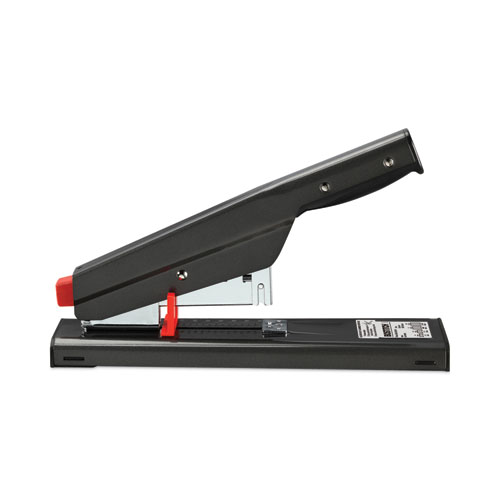 Picture of Antimicrobial 130-Sheet Heavy-Duty Stapler, 130-Sheet Capacity, Black