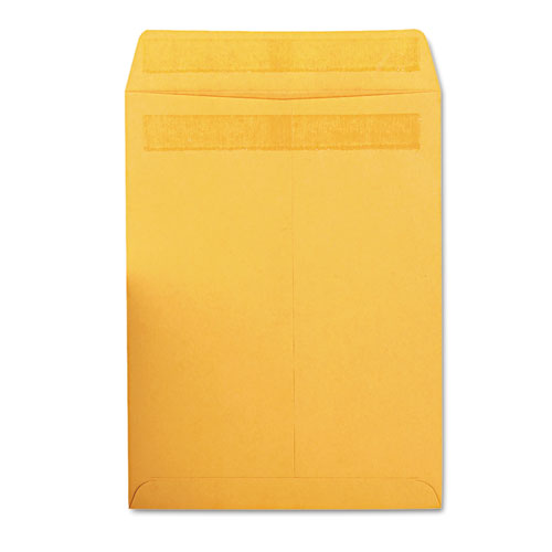 Picture of Redi-Seal Catalog Envelope, #10 1/2, Cheese Blade Flap, Redi-Seal Adhesive Closure, 9 x 12, Brown Kraft, 100/Box