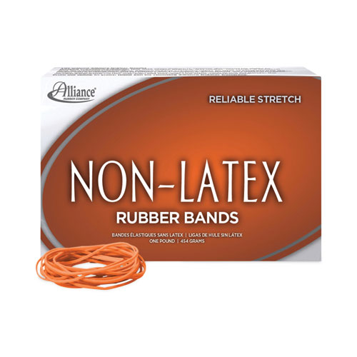 Non-Latex+Rubber+Bands%2C+Size+19%2C+0.04%26quot%3B+Gauge%2C+Orange%2C+1+Lb+Box%2C+1%2C440%2Fbox
