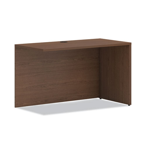 Picture of Mod Return Shell, Reversible (Left or Right), 48w x 24d x 29h, Sepia Walnut