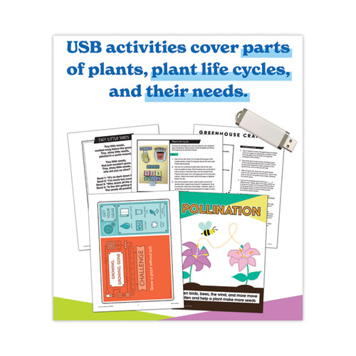 Picture of In a Flash USB, Plants, Ages 5-8, 191 Pages