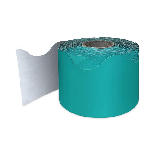 Picture of Rolled Scalloped Borders, 2.25" x 65 ft, Teal