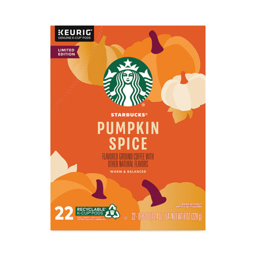 Picture of Pumpkin Spice Coffee, K-Cups, 22/Box, 4 Boxes/Carton