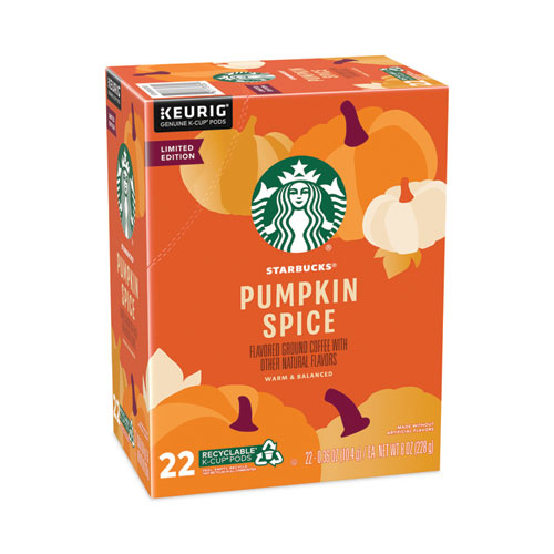 Picture of Pumpkin Spice Coffee, K-Cups, 22/Box, 4 Boxes/Carton