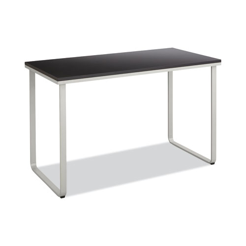 Picture of Steel Desk, 47.25" x 24" x 28.75", Black/Silver