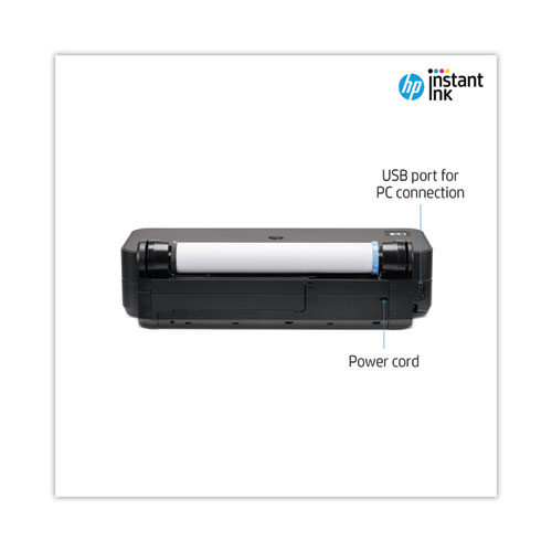 Picture of DesignJet T250 24" Large-Format Compact Wireless Plotter Printer with Extended Warranty