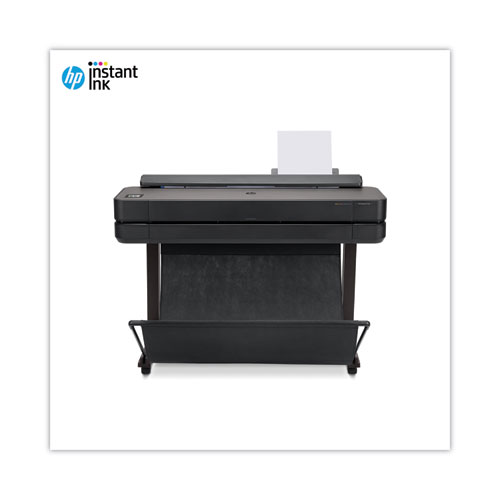 Picture of DesignJet T650 36" Large-Format Wireless Plotter Printer with Extended Warranty