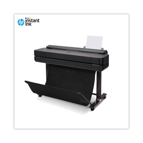 Picture of DesignJet T650 24" Large-Format Wireless Plotter Printer with Extended Warranty