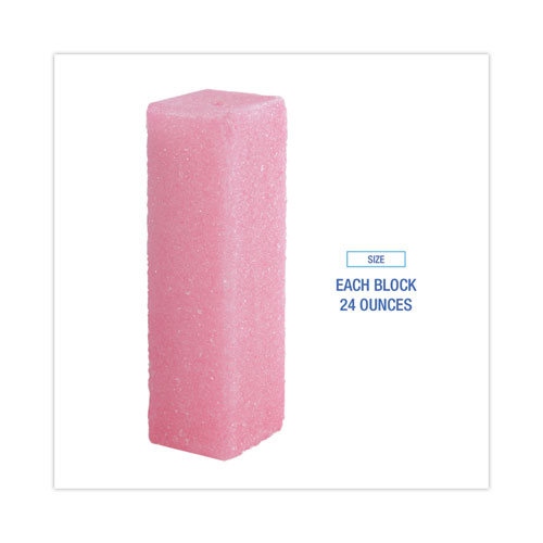 Picture of Deodorizing Para Wall Blocks, 24 oz, Pink, Cherry, 6/Box