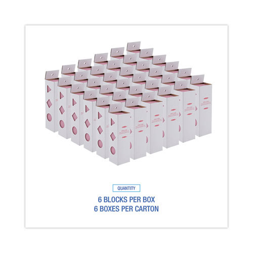 Picture of Deodorizing Para Wall Blocks, 24 oz, Pink, Cherry, 6/Box