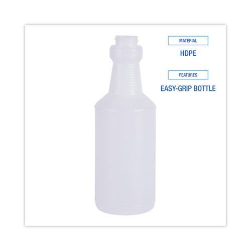 Picture of Easy-Grip Plastic Spray Bottle, 16 oz, Clear, 24/Carton